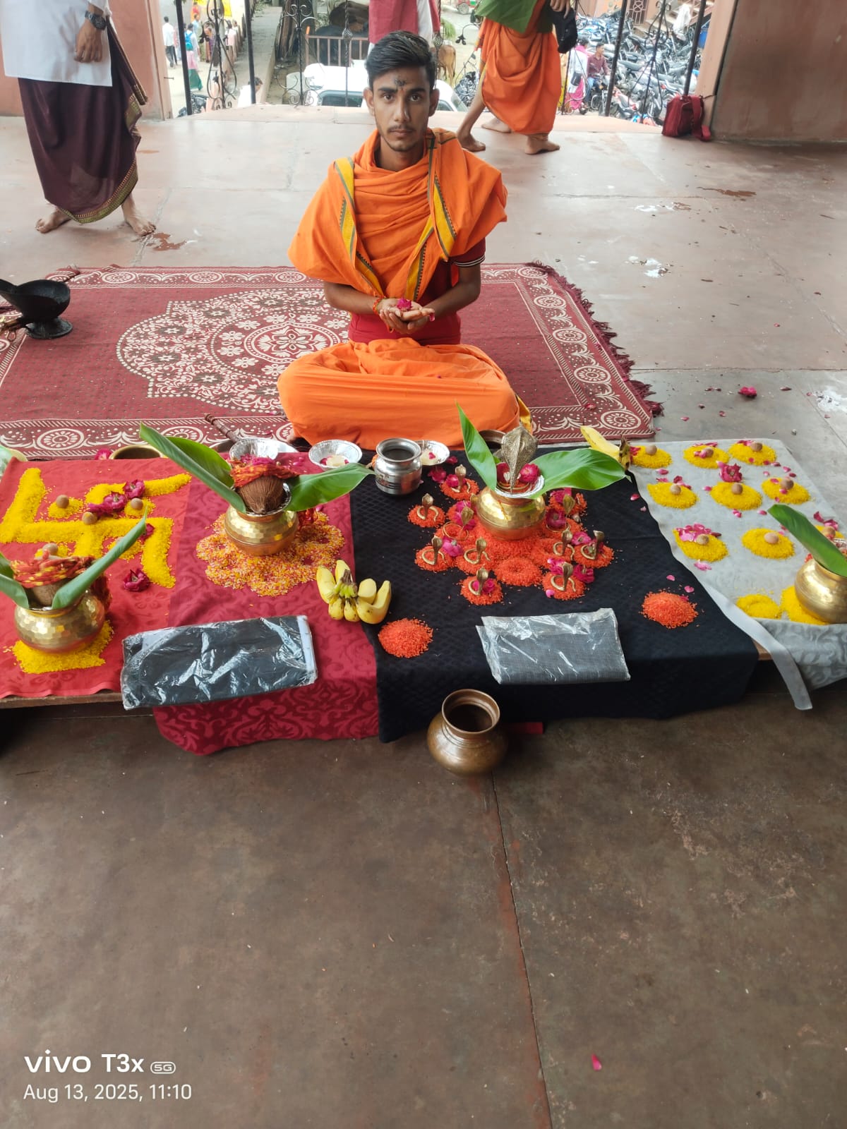 आरती का दृश्य